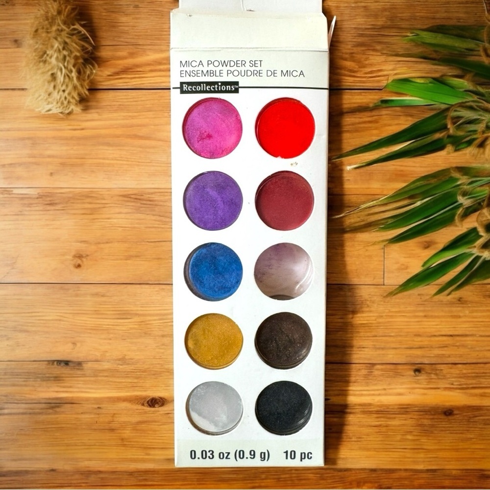 Recollections Mica Powder Set - 9 Colors - Crafting / Craft / Resin - Craftcore
